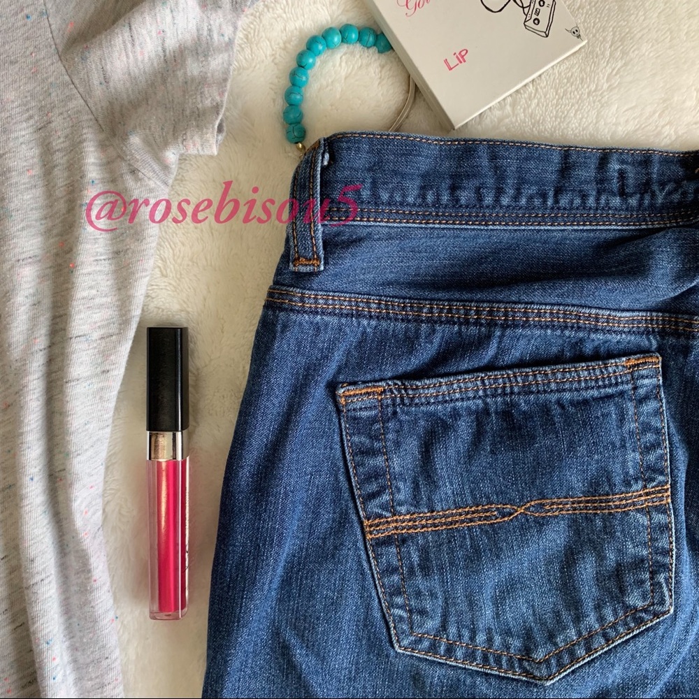 {EXPRESS} Boyfriend Lowrise Bootcut Jean - Picture 4 of 6